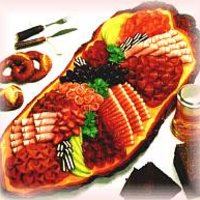 gemischte Wurstplatte