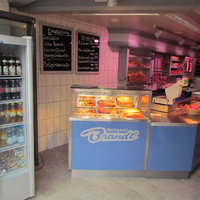 Theke der Metzgerei Brandl